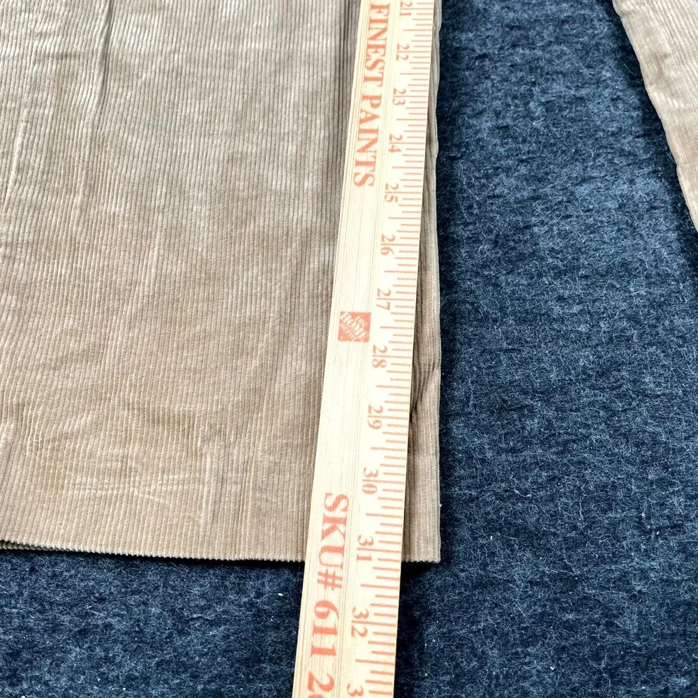 Banana Republic Corduroy Pants Mens 31x32 Tan Cotton Straight Leg Streetwear